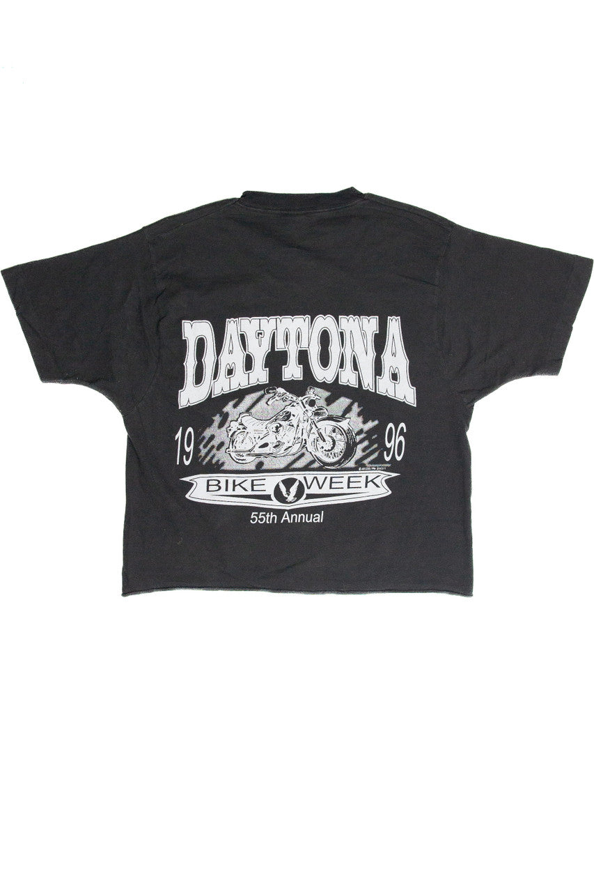 Vintage Daytona Bike Week 1996 All-American Fighter T-Shirt