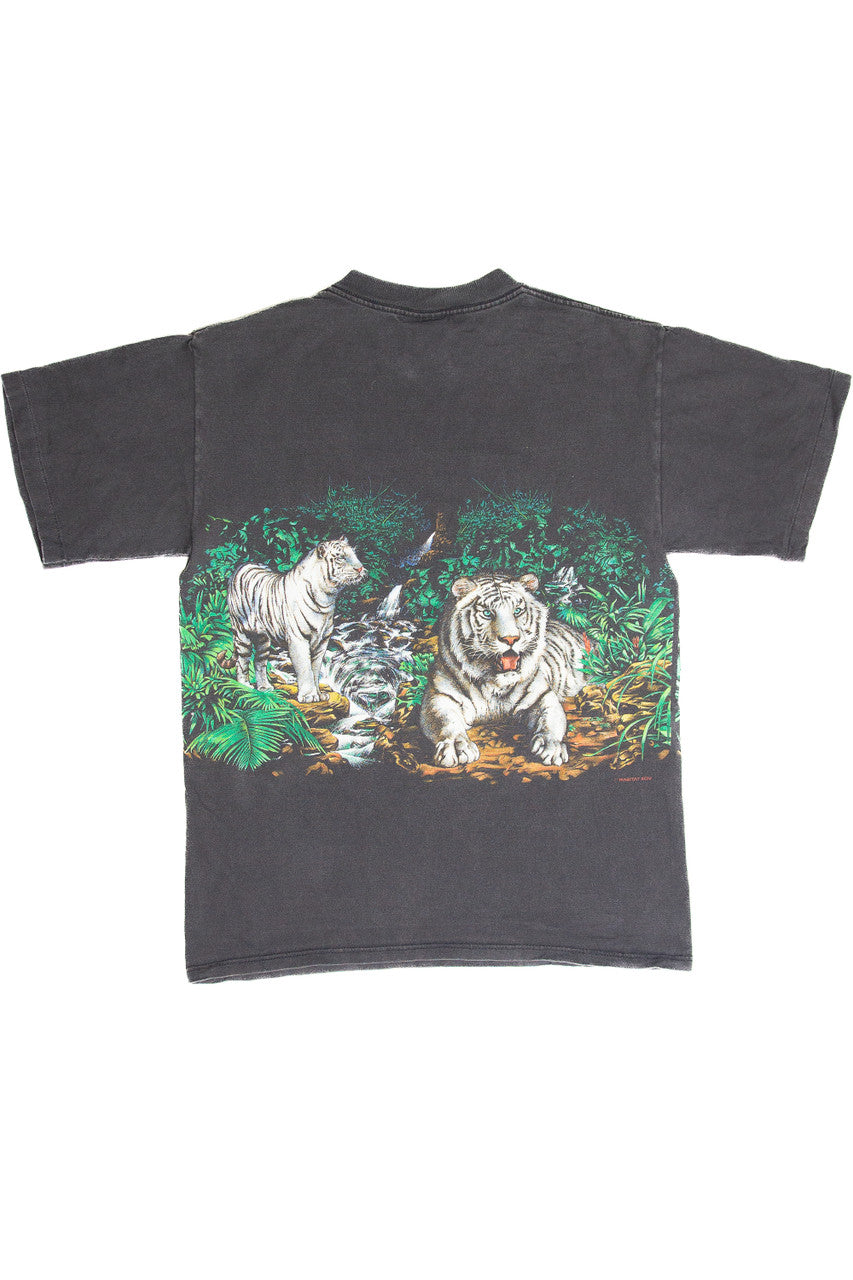 Vintage White Tiger Habitat T-Shirt