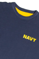 Vintage Double Layer Navy T-Shirt