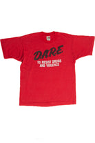 Vintage D.A.R.E Red T-Shirt