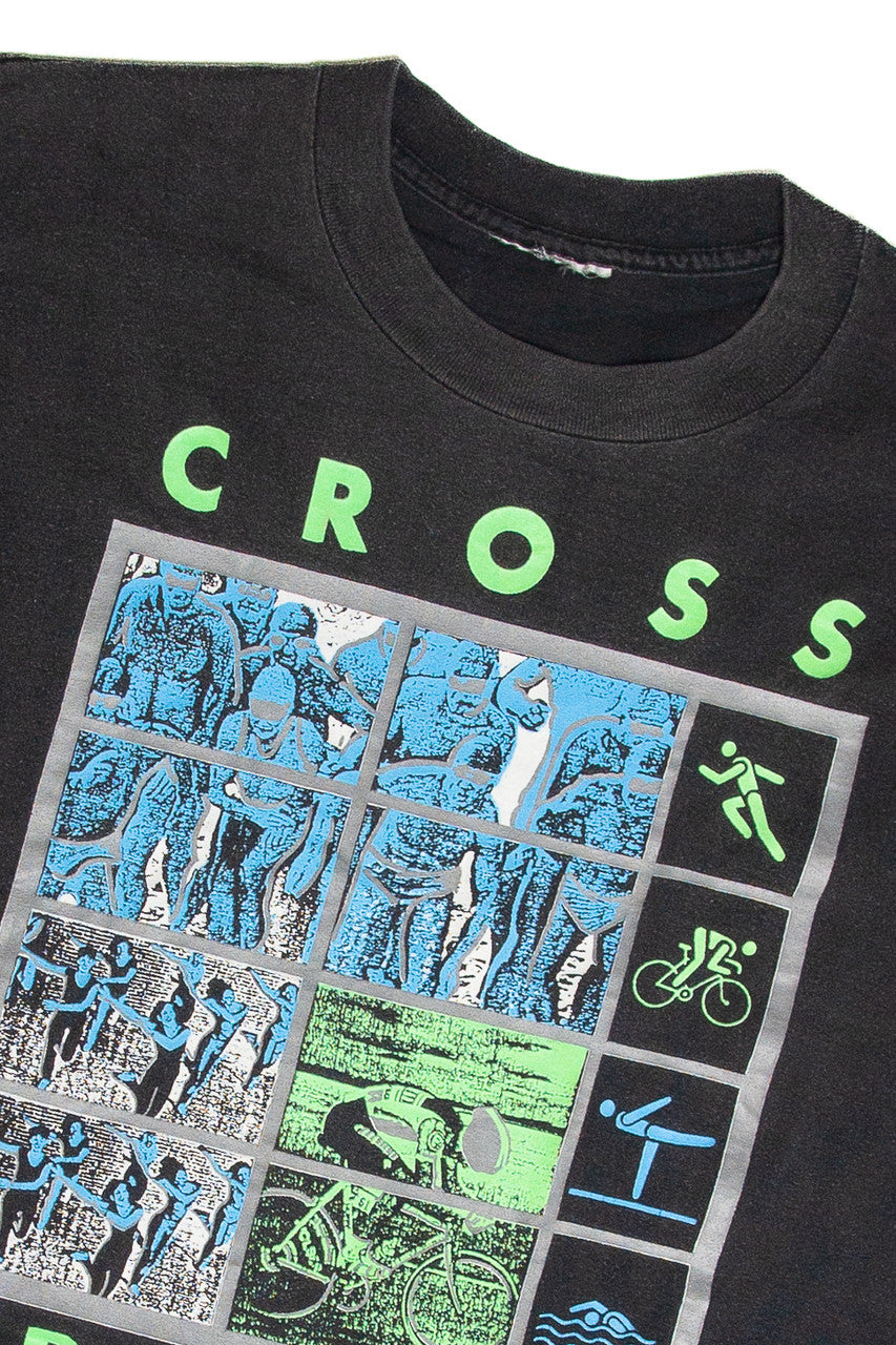 Vintage Cross Training Crop T-Shirt