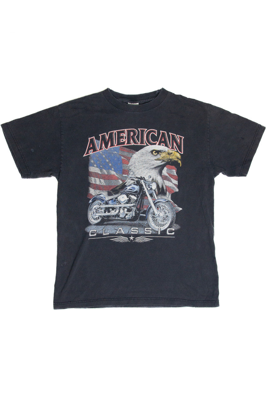 Vintage American Classic Motorcycle T-Shirt