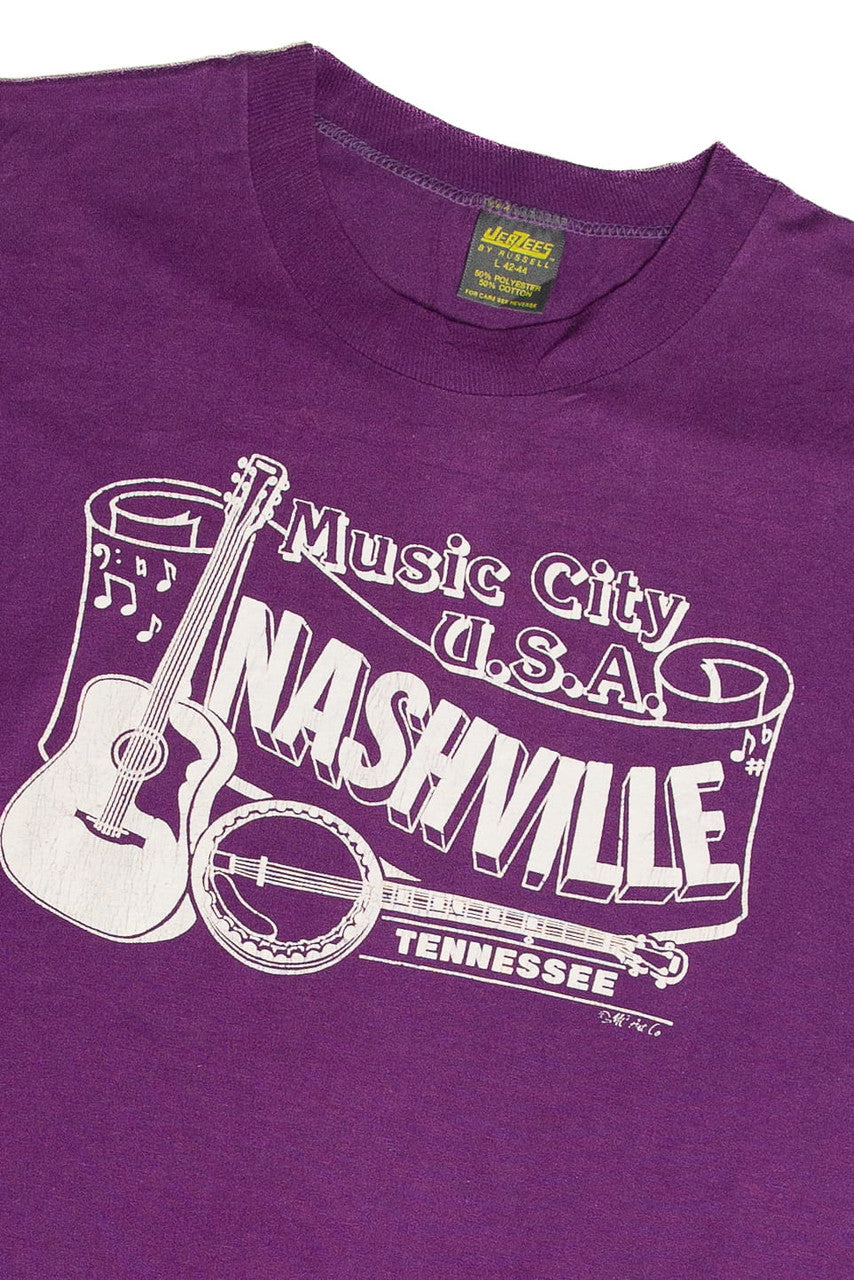 Vintage Nashville Music City T-Shirt