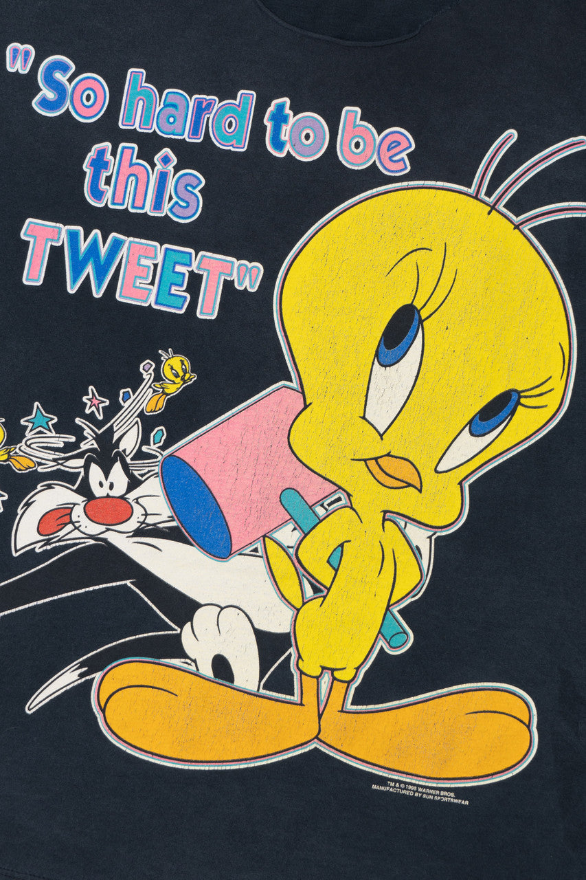 Vintage 1995 "So Hard To Be This Tweet" Tweety Bird Looney Tunes T-Shirt