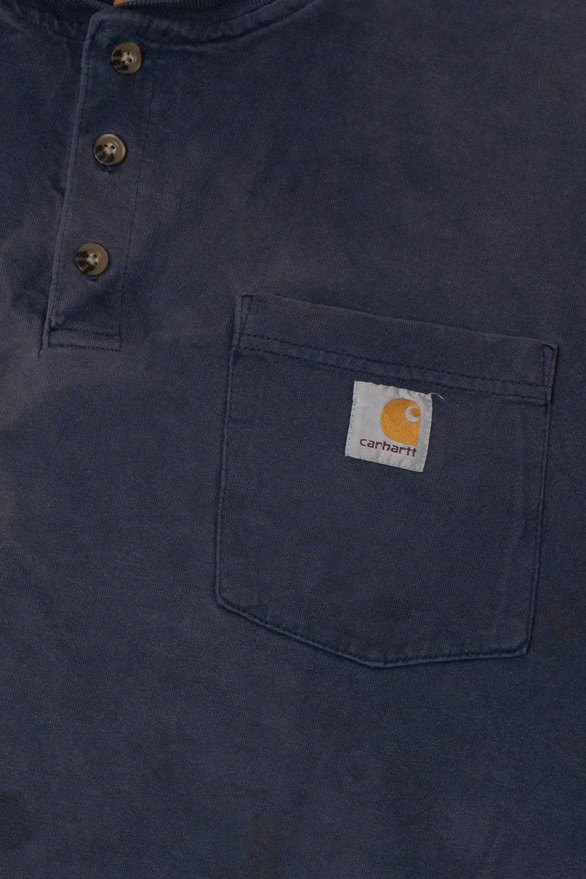Carhartt Henley Pocket Long Sleeve T-Shirt