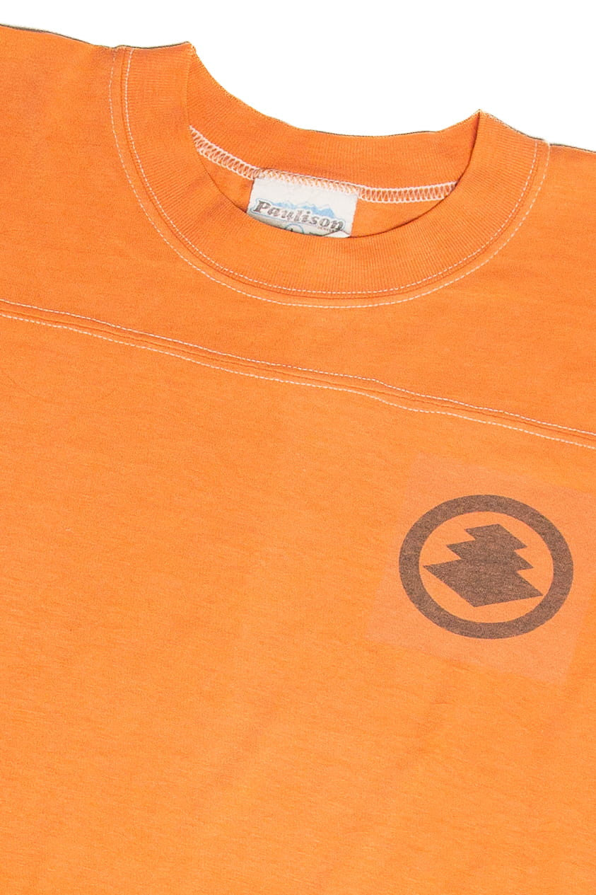 Vintage Pine Tree Logo Orange T-Shirt