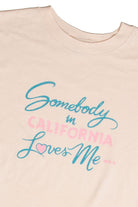 Vintage "Somebody In California Loves Me" T-Shirt