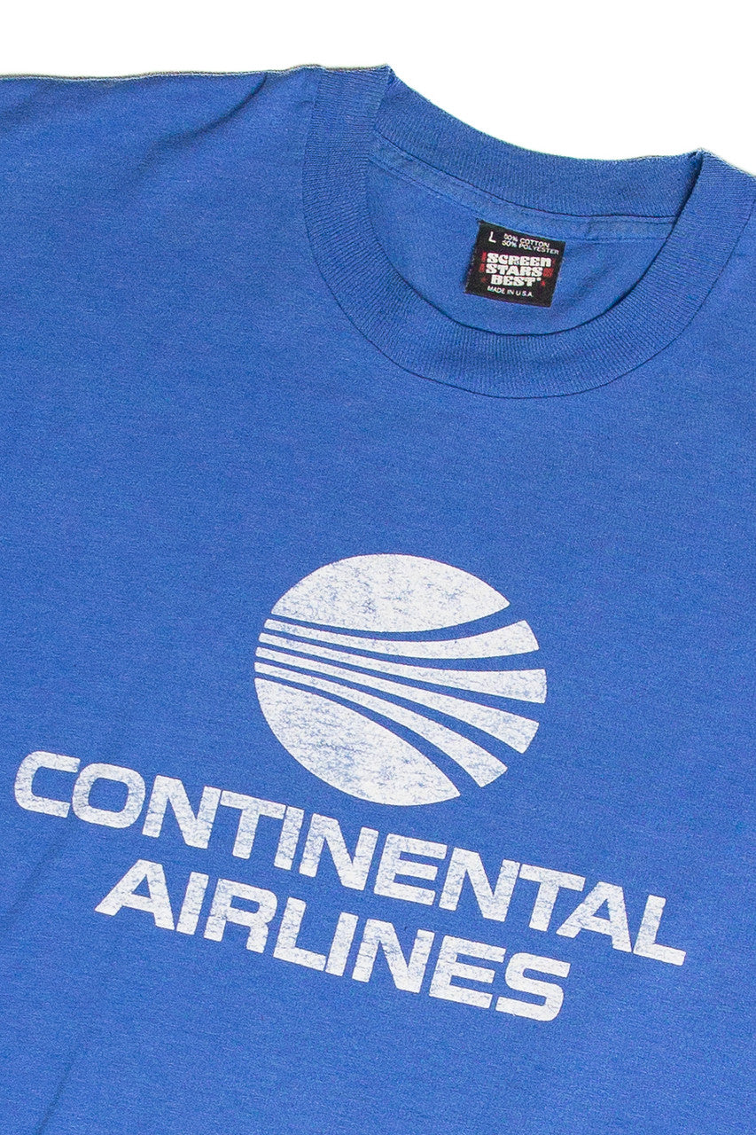 Vintage Continental Airlines T-Shirt