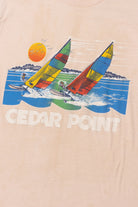 Vintage "Cedar Point" Windsurfing Screen Stars T-Shirt