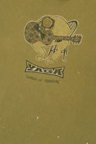 Vintage "Yaga" "Songs Of Freedom" Guitar Player T-Shirt