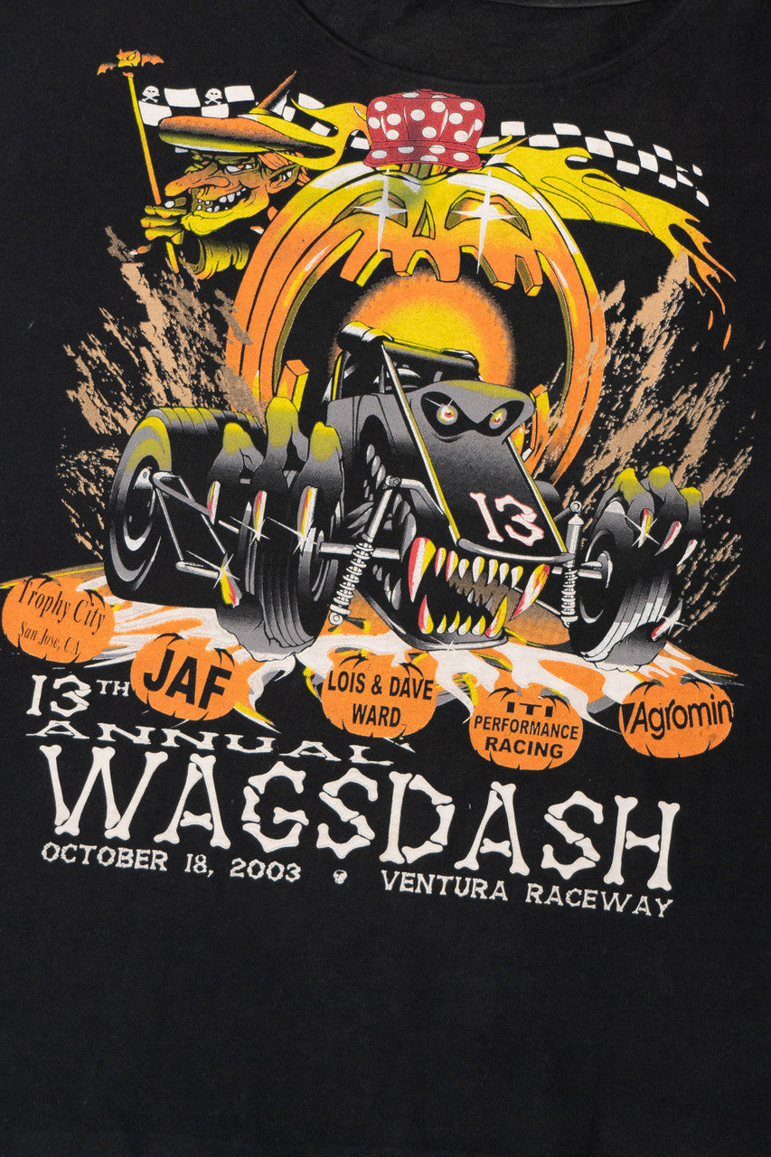 2003 "Wagsdash" Ventura Raceway Halloween T-Shirt
