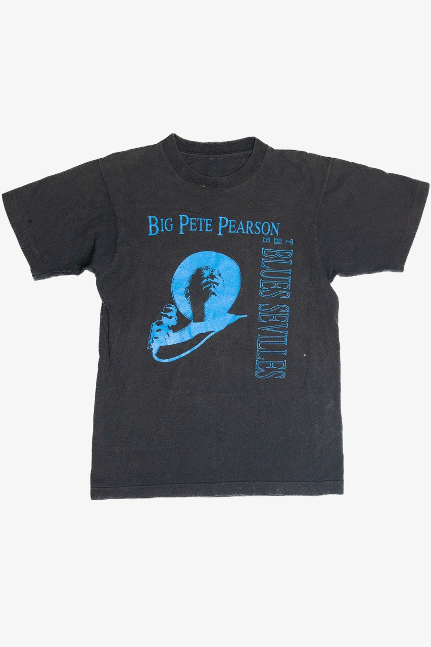 Vintage Big Pete Pearson And The Blues Sevilles Album Release T-Shirt (1993)