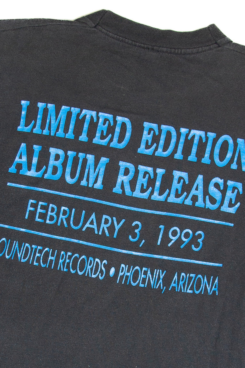 Vintage Big Pete Pearson And The Blues Sevilles Album Release T-Shirt (1993)