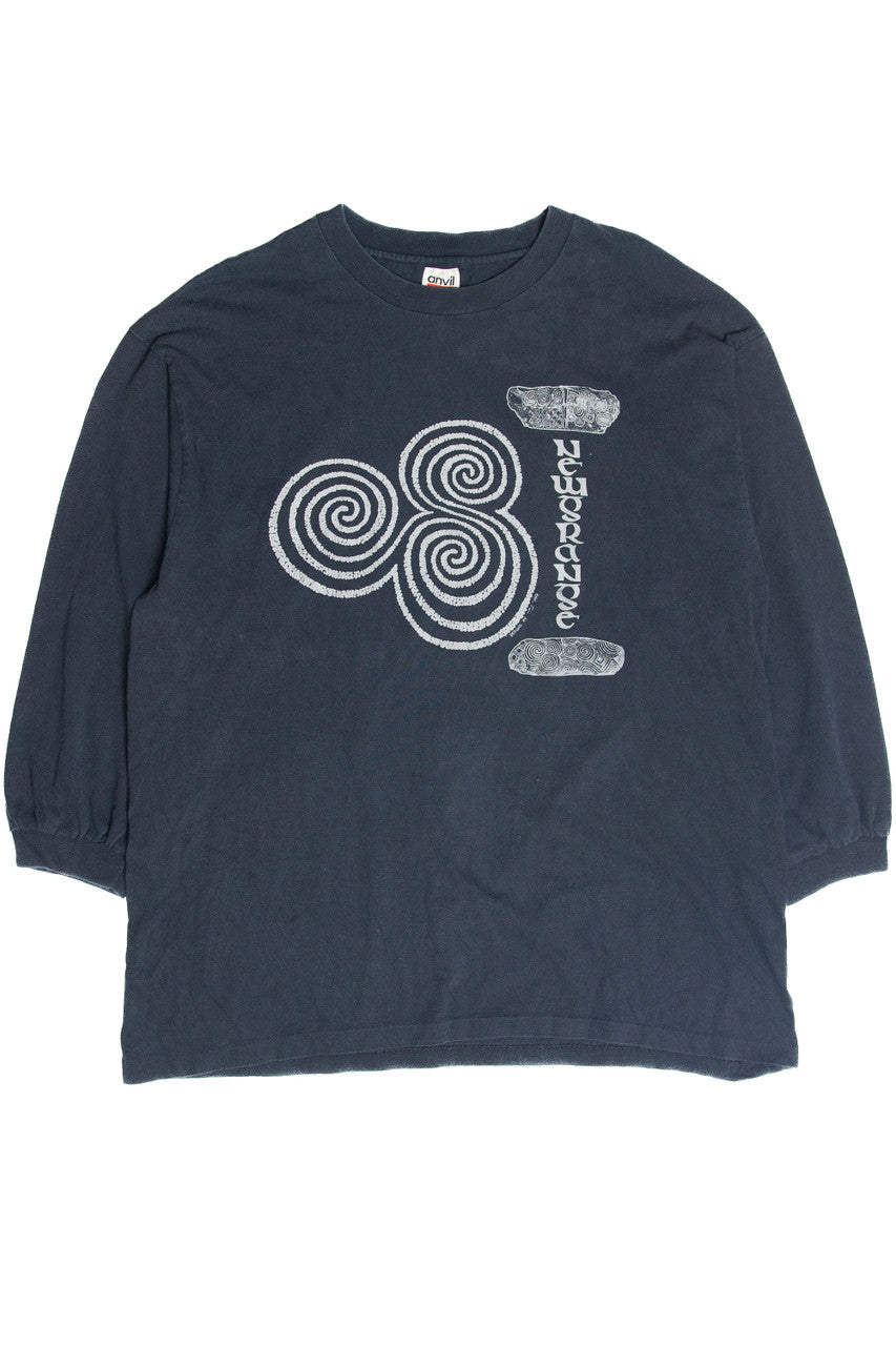 Vintage Newgrange Ireland Long Sleeve T-Shirt (1997)
