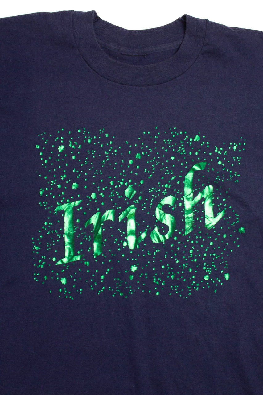 Vintage Irish Green Foil T-Shirt (1990s)