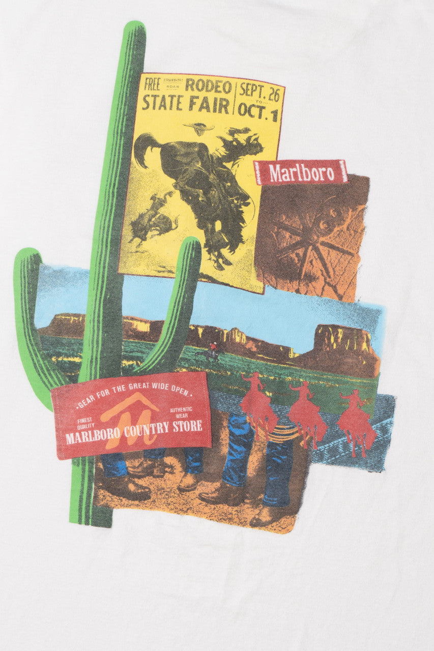 Vintage Marlboro Cacti Western Pocket T-Shirt