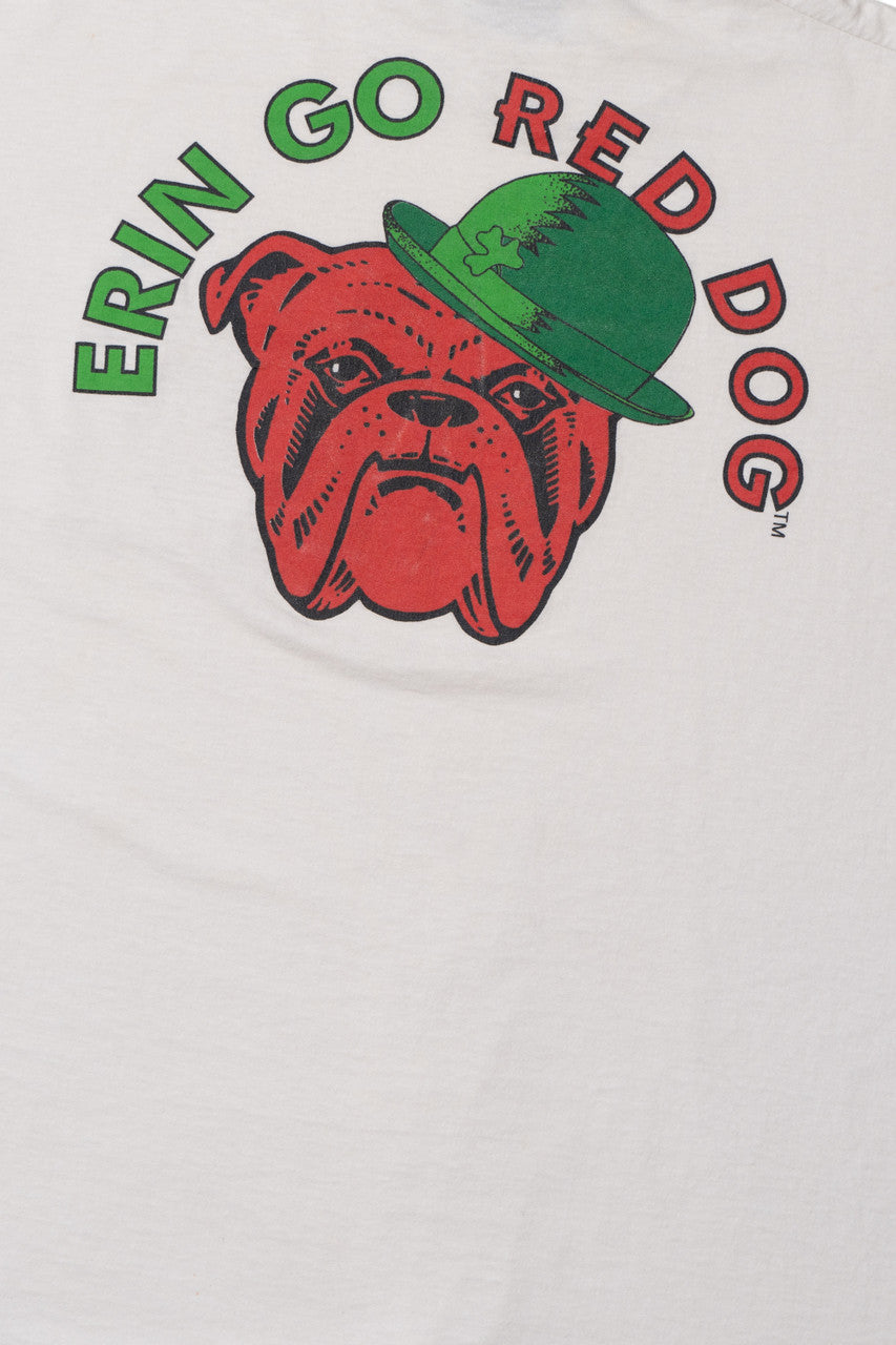 Vintage "Erin Go Red Dog" "St. Patrick's Day 1996" T-Shirt