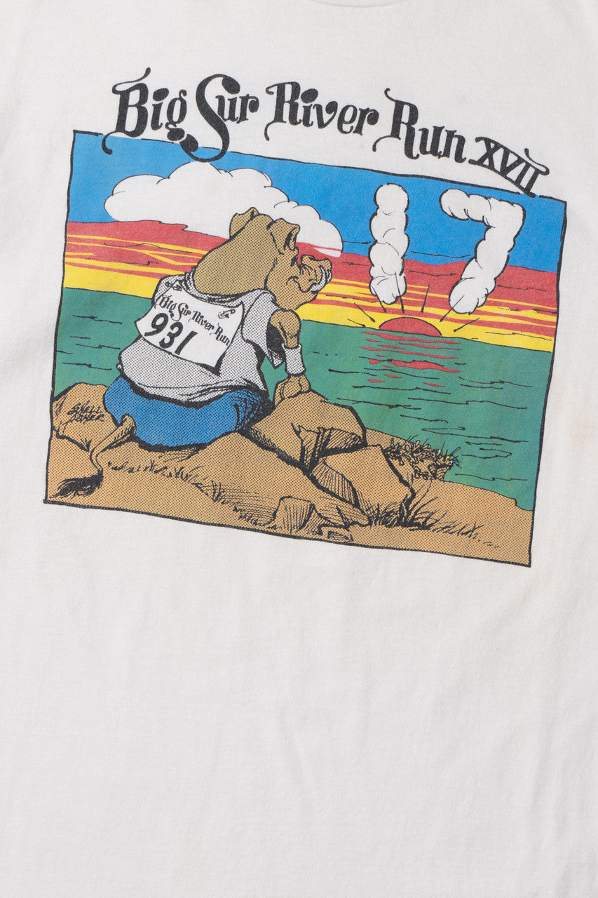 Vintage "Big Sur River Run XVII" Scenic View T-Shirt