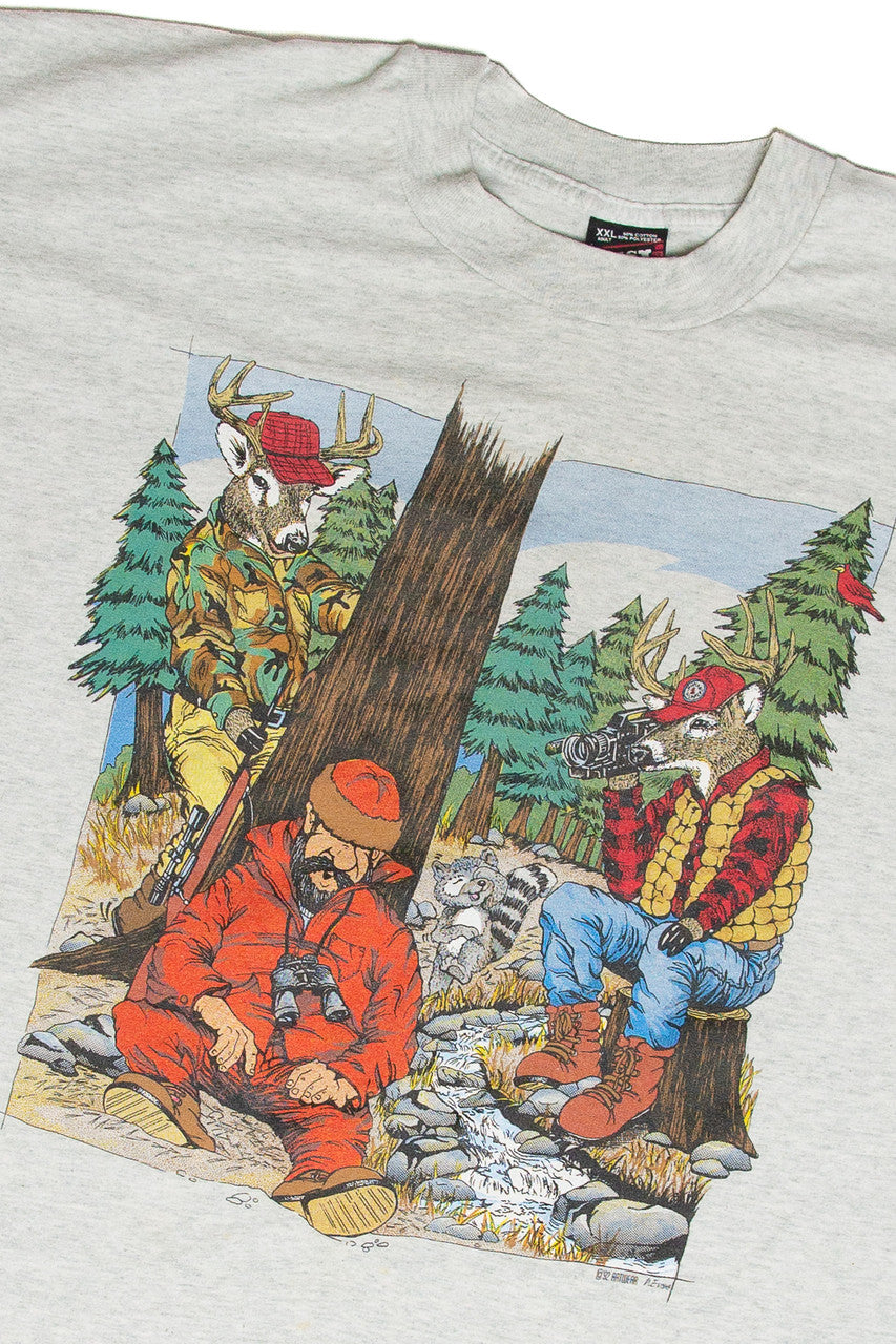 Vintage Sleeping Hunter T-Shirt (1992)