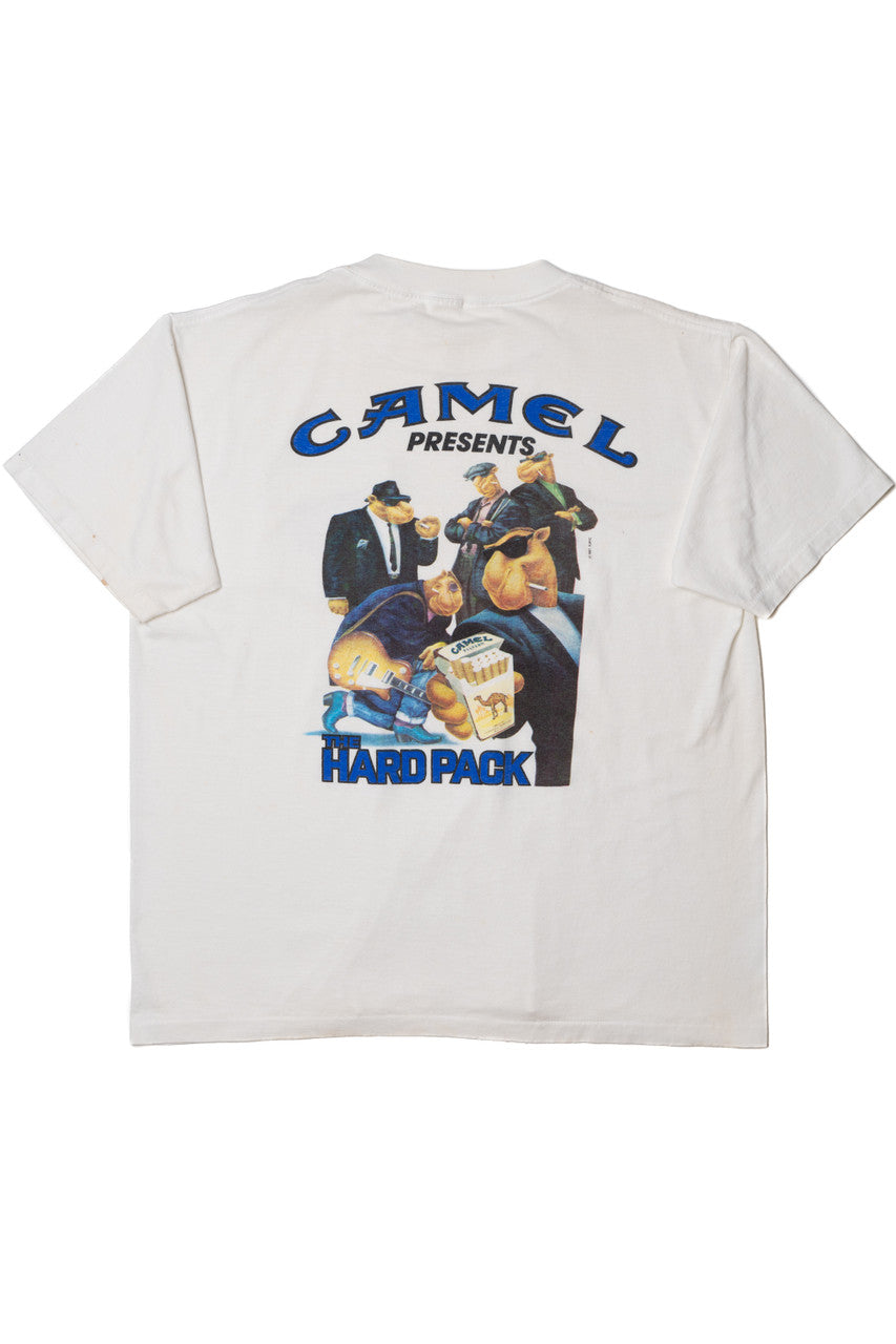 Vintage 1991 Camel Cigarettes Hard Pack Pocket T-Shirt
