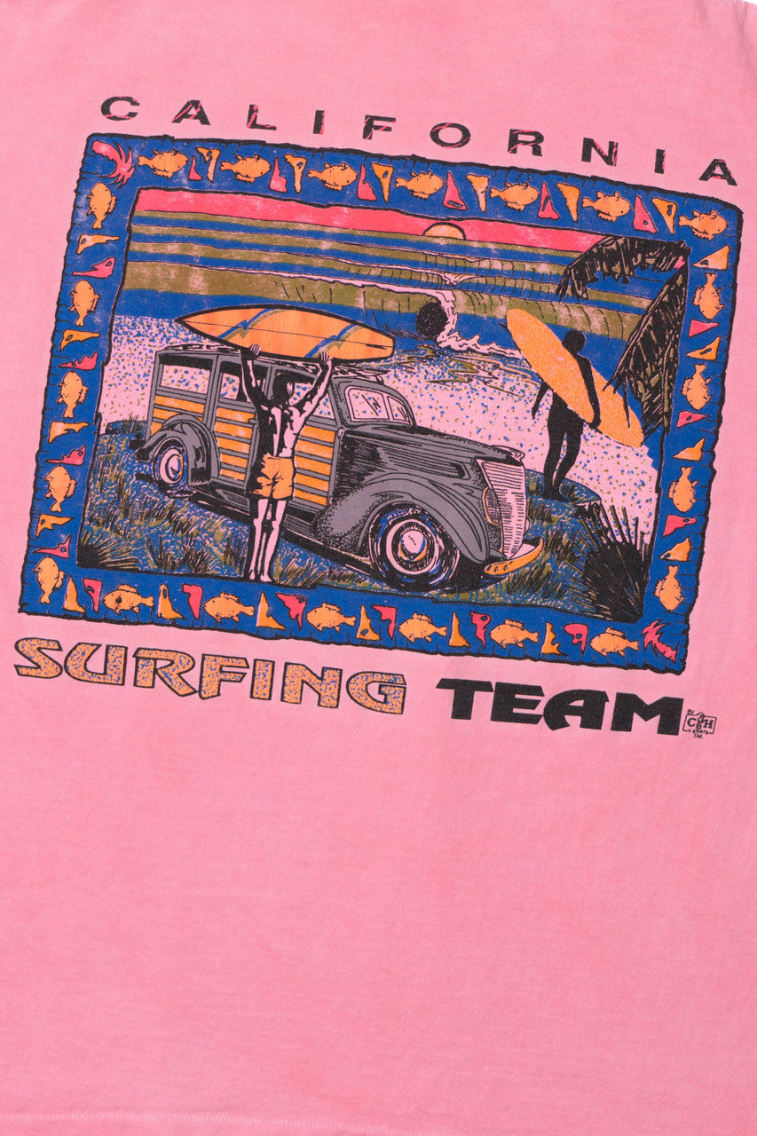 Vintage California Surfing Team Long Sleeve T-Shirt