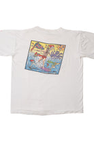 Vintage "7 UP Uncola Island" Front/Back Print National Mills T-Shirt