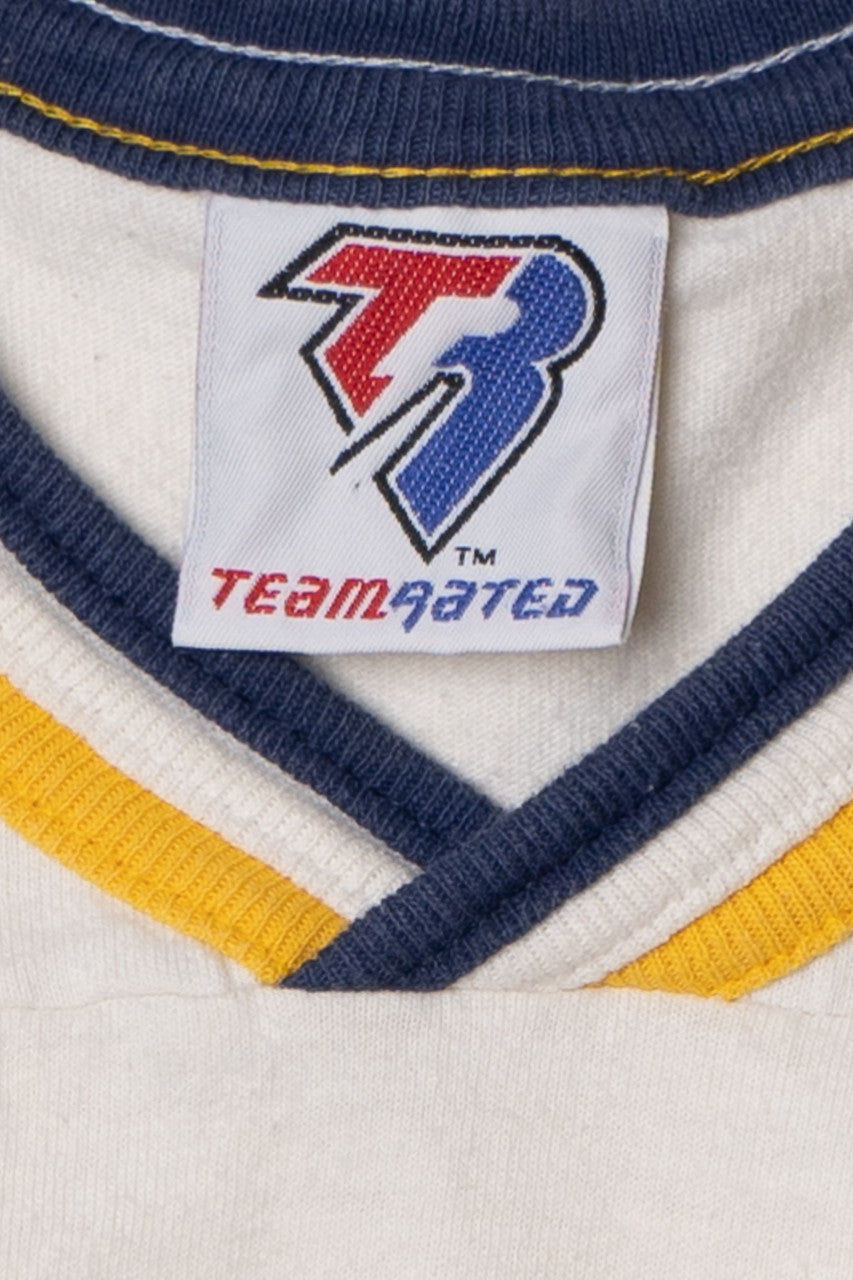 Vintage Indiana Pacers Basketball V-Neck T-Shirt