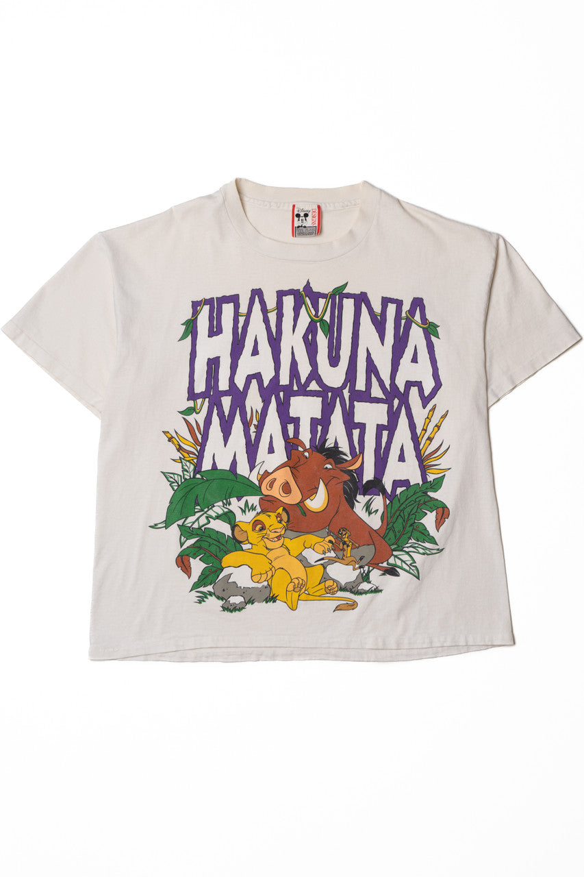 Vintage "Hakuna Matata" The Lion King Disney Designs T-Shirt