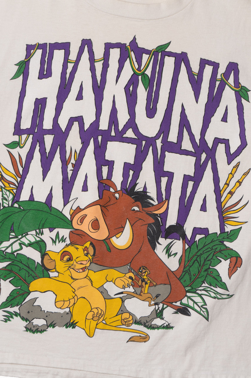 Vintage "Hakuna Matata" The Lion King Disney Designs T-Shirt