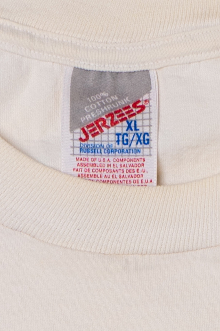 Vintage WFMU 91.1 "Morning Zoo? Feh!" Radio Host T-Shirt