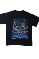 Vintage Orlando Magic NBA Basketball Sorcerer Front/Back Print T-Shirt (1990s)