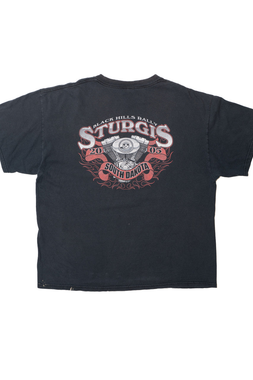 "Sturgis Black Hills Rally" South Dakota 2005 T-Shirt