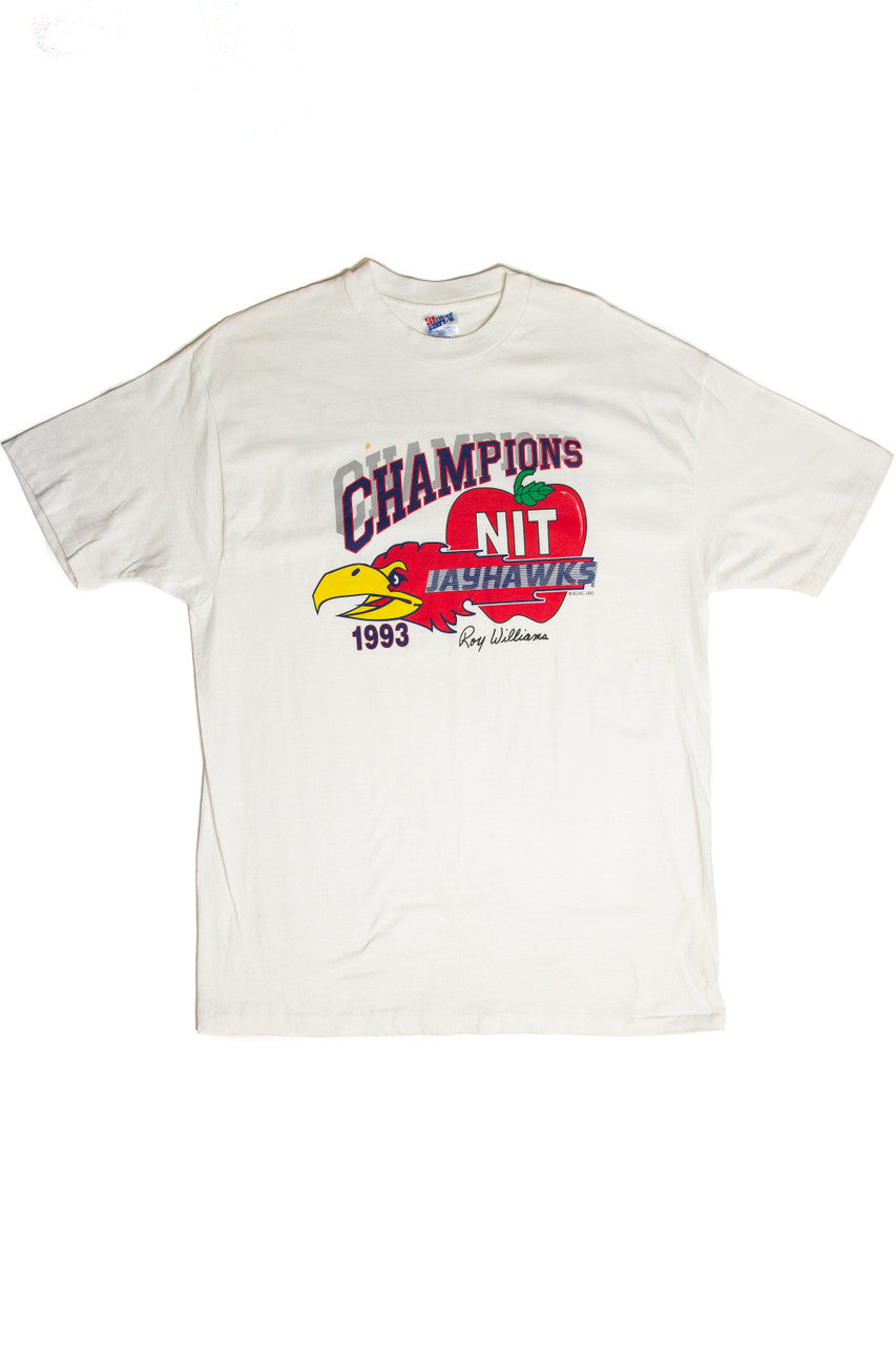 Kansas Jayhawks NIT Champions T-Shirt (1993)