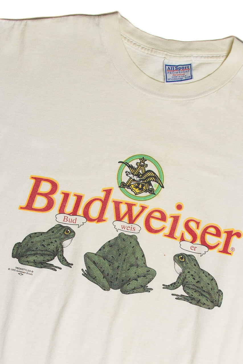 Vintage Budweiser Frogs T-Shirt (1995)