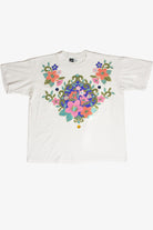 Vintage Rhinestone Floral T-Shirt