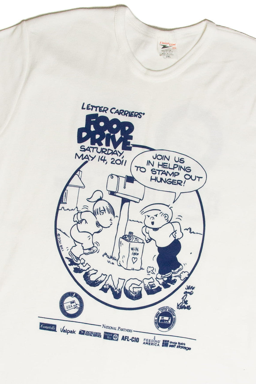 Letter Carriers' Food Drive T-Shirt (2011)