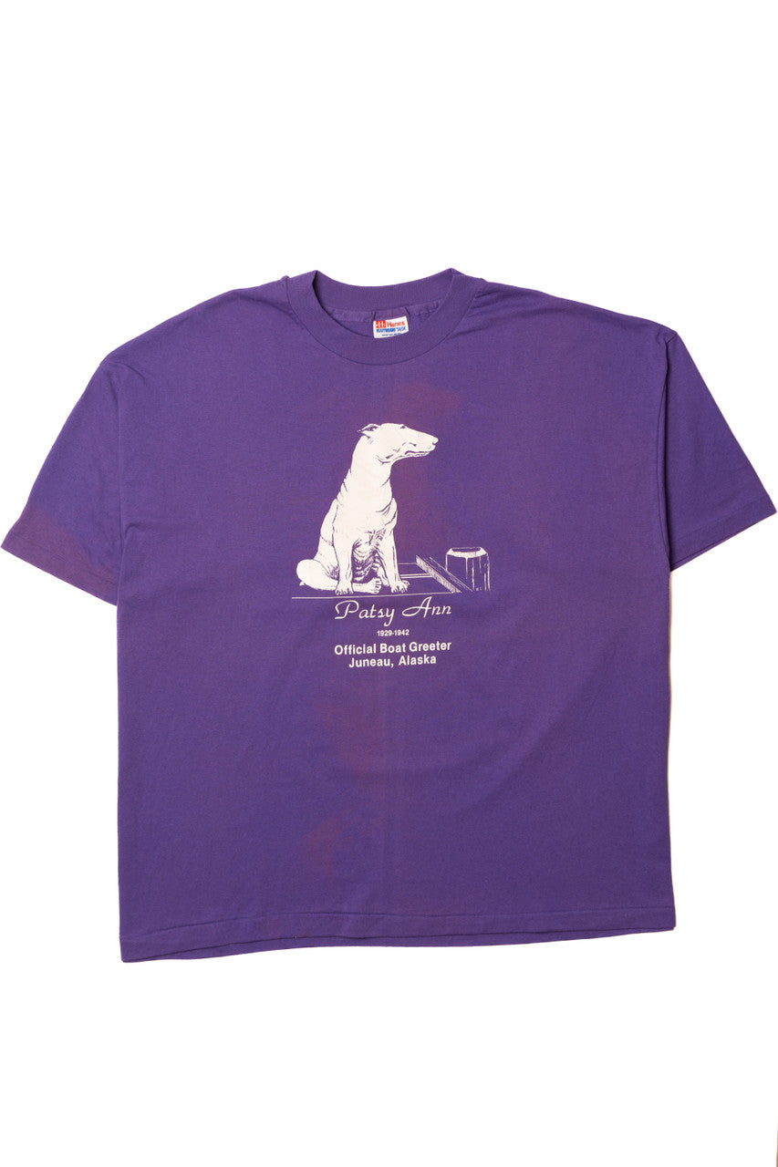 Vintage Patsy Ann "Official Boat Greeter" Juneau, Alaska T-Shirt