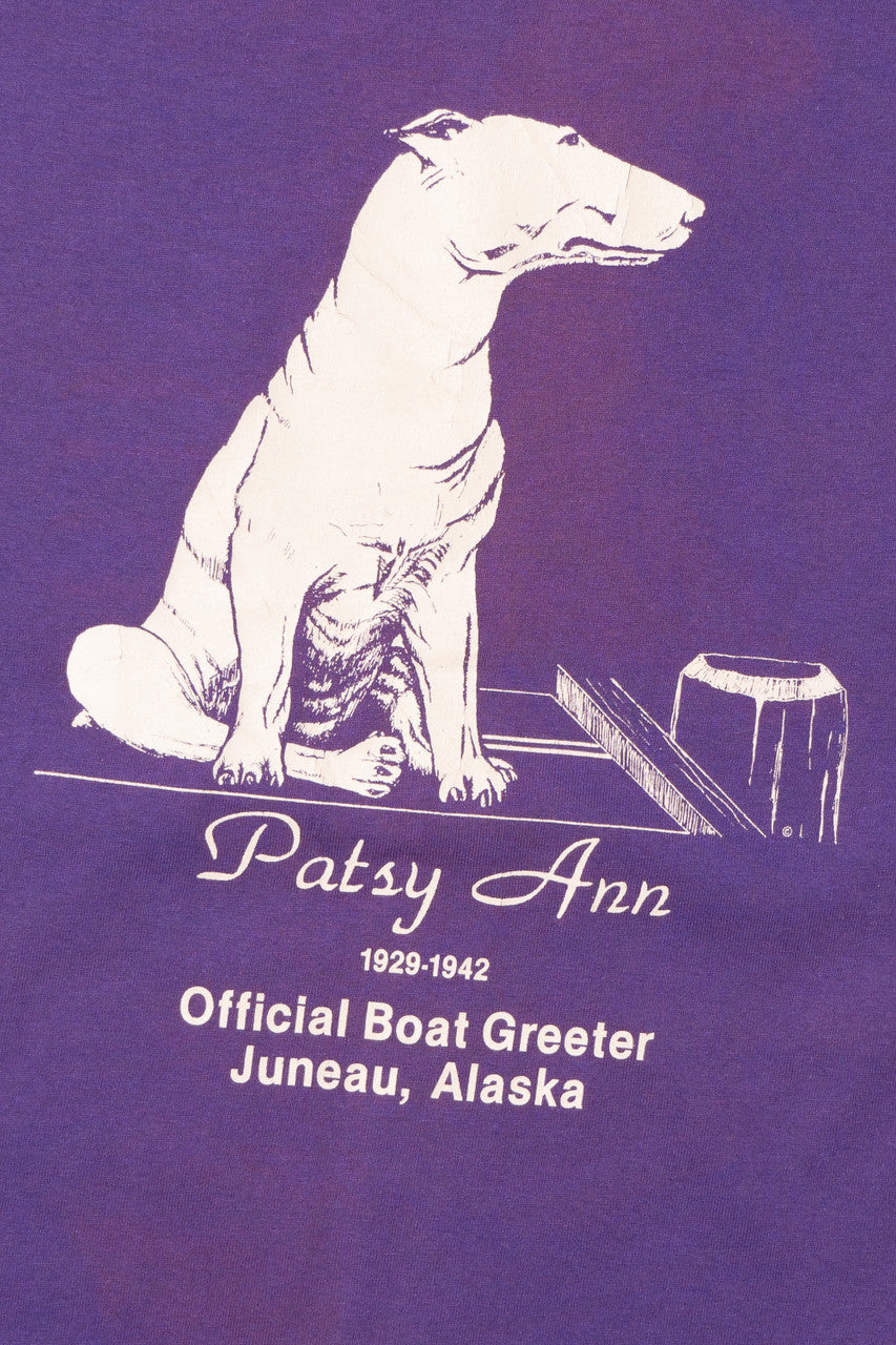 Vintage Patsy Ann "Official Boat Greeter" Juneau, Alaska T-Shirt