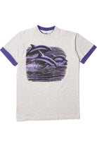 Vintage 1996 Purple Dolphins T-Shirt