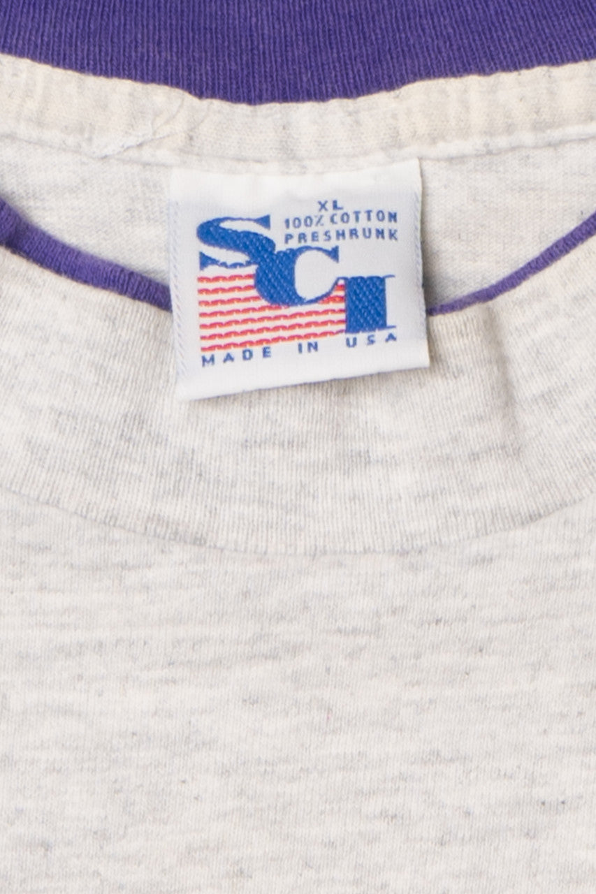 Vintage 1996 Purple Dolphins T-Shirt