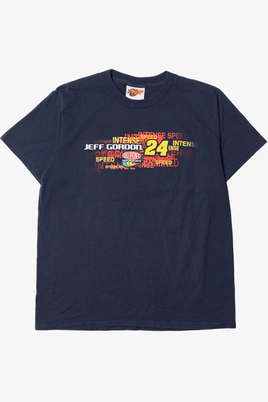 Jeff Gordon #24 "Intense Speed" Front/Back Print T-Shirt