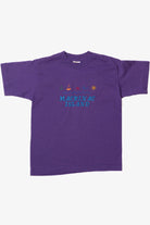 Vintage "Mackinac Island" Embroidered Kid's T-Shirt