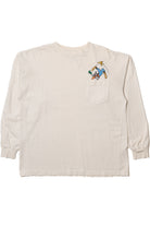 Disney Goofy Embroidered Pocket Long Sleeve T-Shirt