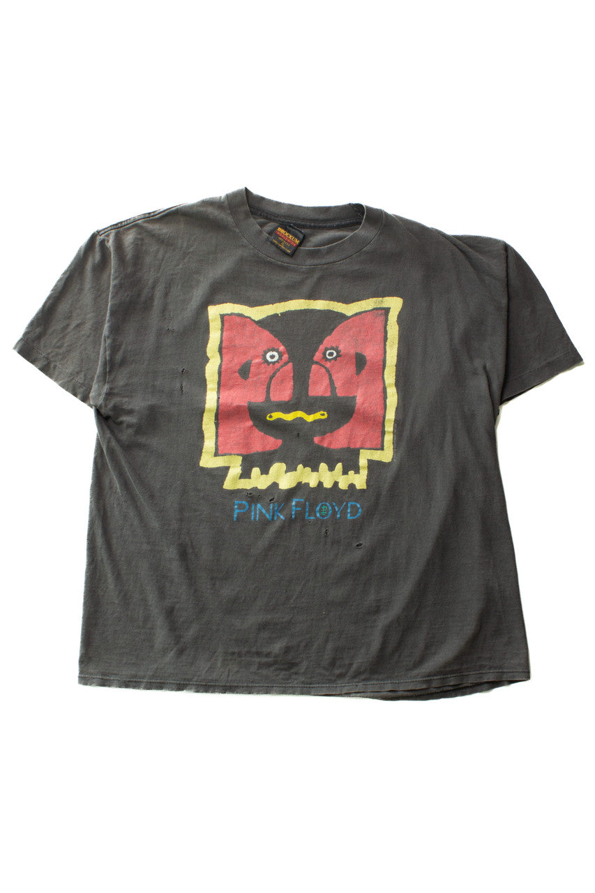 Rare Vintage Distressed Pink Floyd World Tour T-Shirt (1994)