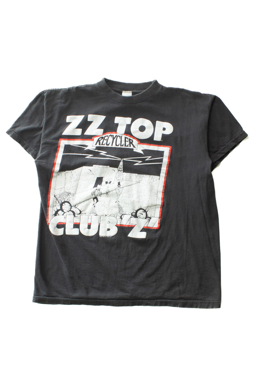 Vintage ZZ Top Club Z World Tour T-Shirt (1991)