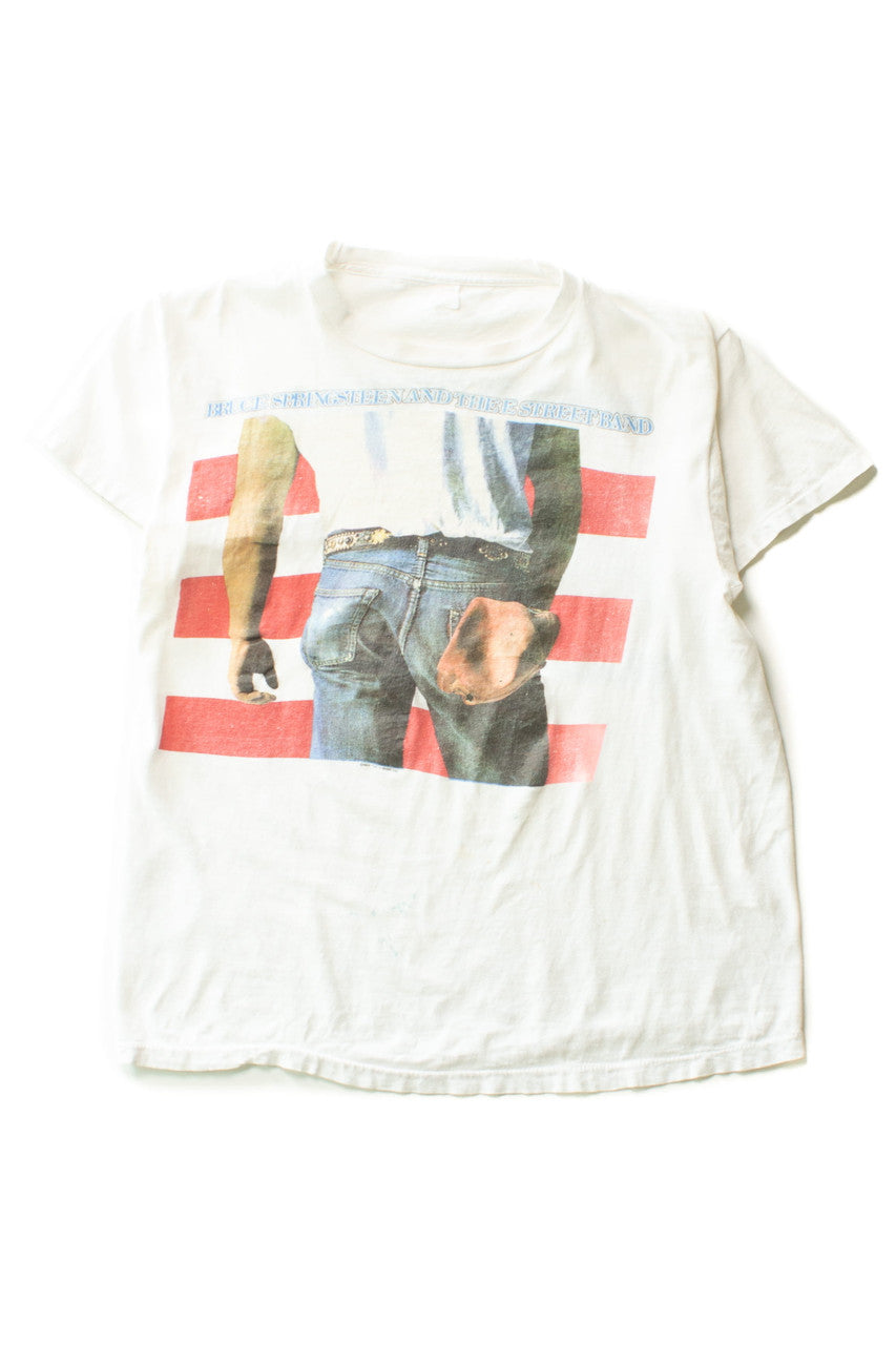 Vintage Bruce Springsteen Born In The USA World Tour T-Shirt (1984)