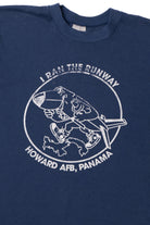 Vintage "I Ran The Runway" Panama Airplane Run T-Shirt
