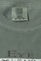 Vintage 1996 Distressed "An Eye For Art" Zoo Gallery Comfort Colors T-Shirt