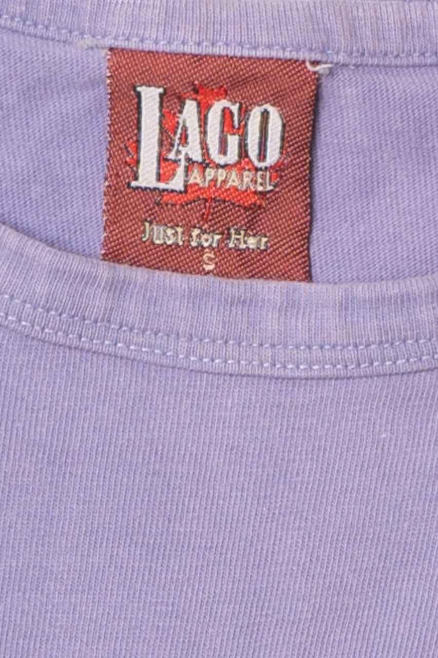 Vintage "Banff Canada" Floral Embroidered T-Shirt