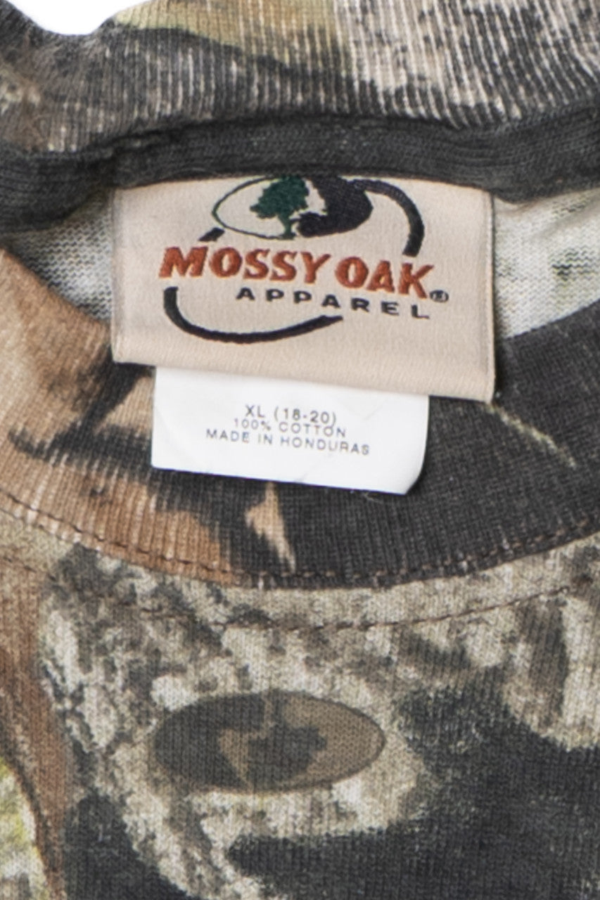 2004 "Hunting For Souls" Fall Religious Retreat Mossy Oak Long Sleeve T-Shirt